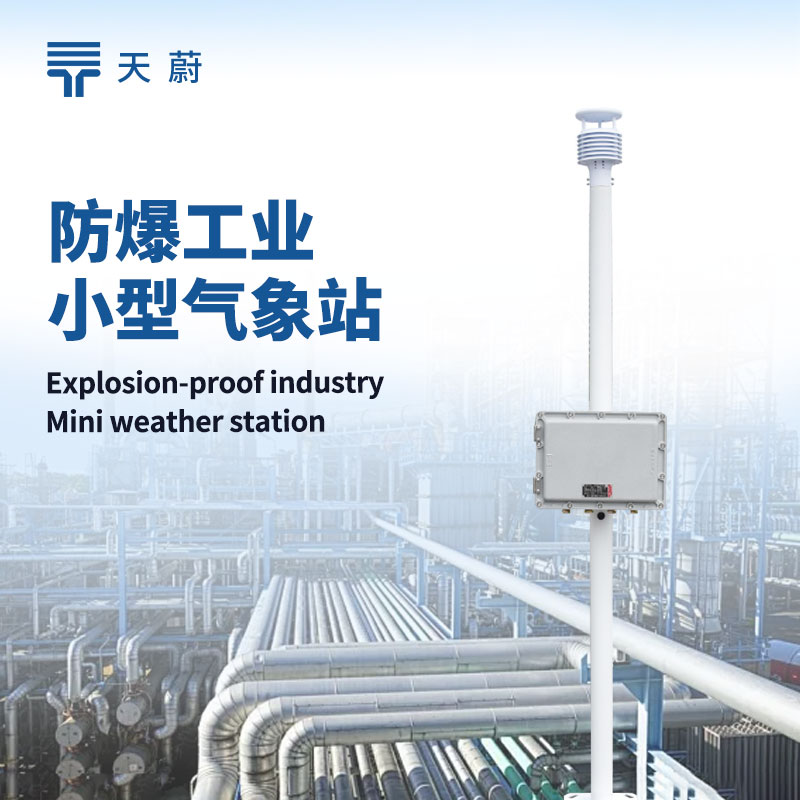 防爆小型氣象站系統:特殊防爆工藝,保障環境安全